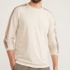 Engineered Stripe Sleeve Tee - Image 3