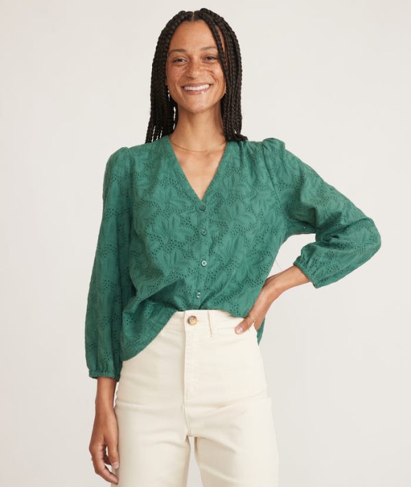 Eyelet Colette Top