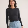 Lexi Rib Sun-In Longsleeve Crew Tee - Image 3