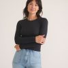 Lexi Rib Sun-In Longsleeve Crew Tee - Image 2