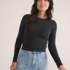 Lexi Rib Sun-In Longsleeve Crew Tee - Image 4