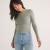 Lexi Rib Sun-In Longsleeve Crew Tee - Image 6