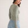 Lexi Rib Sun-In Longsleeve Crew Tee - Image 3