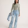 Lexi Rib Sun-In Longsleeve Crew Tee - Image 7