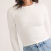 Lexi Rib Sun-In Longsleeve Crew Tee - Image 4