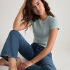 Lexi Rib Sun-In Crew Tee - Image 4