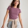 Lexi Rib Sun-In Crew Tee - Image 5
