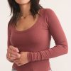 Lexi Rib Sun-In Scoop Tee - Image 3