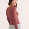 Lexi Rib Sun-In Scoop Tee - Image 4