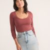 Lexi Rib Sun-In Scoop Tee - Image 5