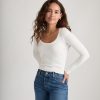 Lexi Rib Sun-In Scoop Tee - Image 5