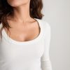 Lexi Rib Sun-In Scoop Tee - Image 2