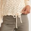 Manzanita Crochet Fringe Sweater - Image 3