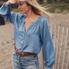 Nixi Collarless Blouse - Image 7