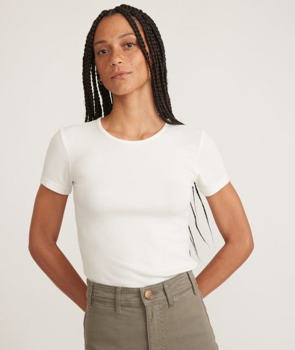 Lexi Rib Crew Tee