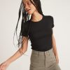Lexi Rib Crew Tee - Image 4