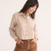 Mila Straight Hem Button Down - Image 4