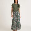 Valeria Double Cloth Maxi Skirt - Image 3