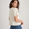 Sadie Vintage Slub Crop Tee - Image 3