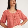 Wren Puff Sleeve Top - Image 3