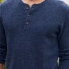 Merino Blend Sweater Henley - Image 2