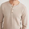 Merino Blend Sweater Henley - Image 3