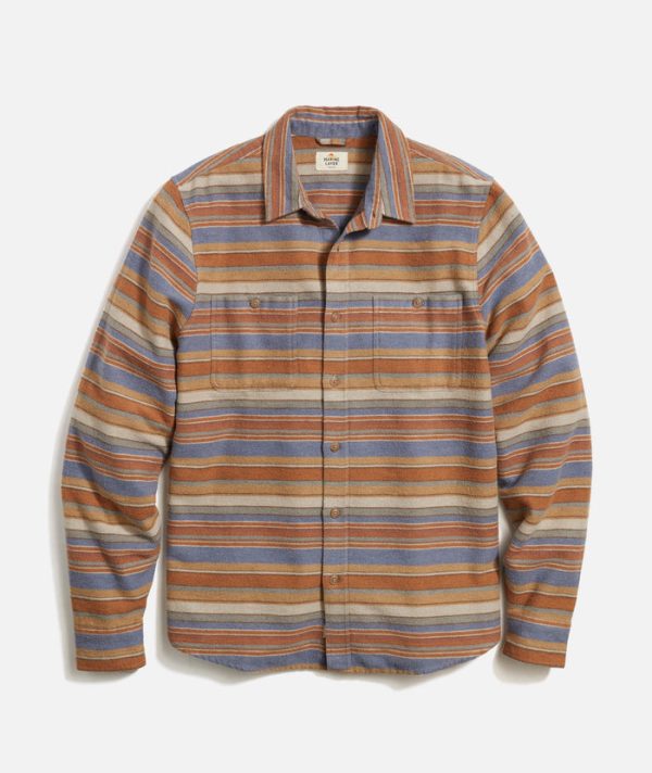 Maddox Baja Stripe Overshirt