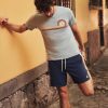 7" Saturday Sport Short in Mood Indigo - Image 2
