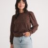 Enya Puff Sleeve Sweatshirt - Image 2
