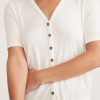 Lexi Rib Button Top - Image 2