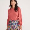 Lexi Rib Puff Sleeve Top - Image 2