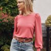Lexi Rib Puff Sleeve Top - Image 5