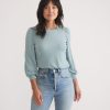 Lexi Rib Puff Sleeve Top - Image 2