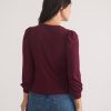 Lexi Rib Puff Sleeve Top - Image 3