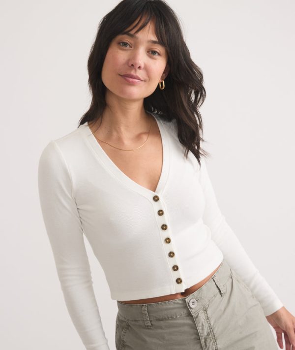 Lexi Rib Sun-In Button Through