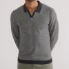 Liam Long Sleeve Sweater Polo - Image 3