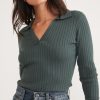 Deserae Knit Polo - Image 2