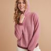 Fleece Out Hoodie in Cordovan - Image 4