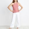 Ginger Sweater Tank in Coral - Image 3