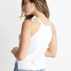 Ginger Sweater Tank in White - Image 2