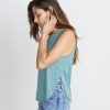 Side Tulip Tank in Surf Green - Image 2