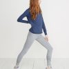 Mia Sport Legging in Heather Grey - Image 2