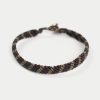 Hand-knotted Stripe With Metal Button - Image 2