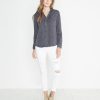 Hadley Button Down in Charcoal - Image 3