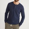 Merino Blend Sweater Henley - Image 4