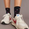 Hi-Ankle Sock in Black/Queen of Hearts - Image 5