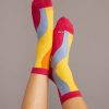Hi-Ankle Sock in Warm Swirl - Image 2