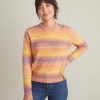 Kora Crewneck Sweater in Warm Spacedye - Image 2