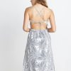 Lily Dress in Geo Palm Print - Image 2