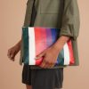 Large Pouch in Bold Multi Stripe - Image 3